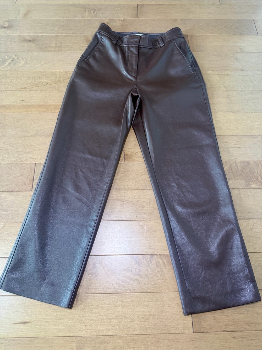 BABATON Faux Leather Pants | Size 0